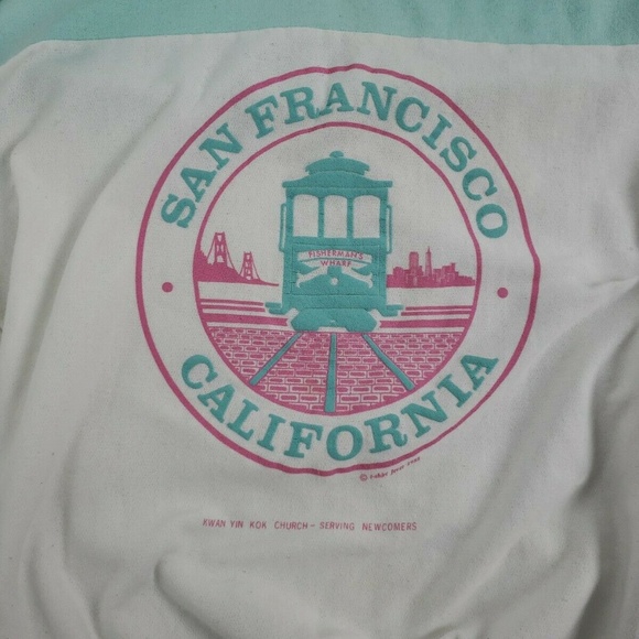 ⬇️ $65 Vintage 80s San Francisco California Hoodie - Picture 6 of 8